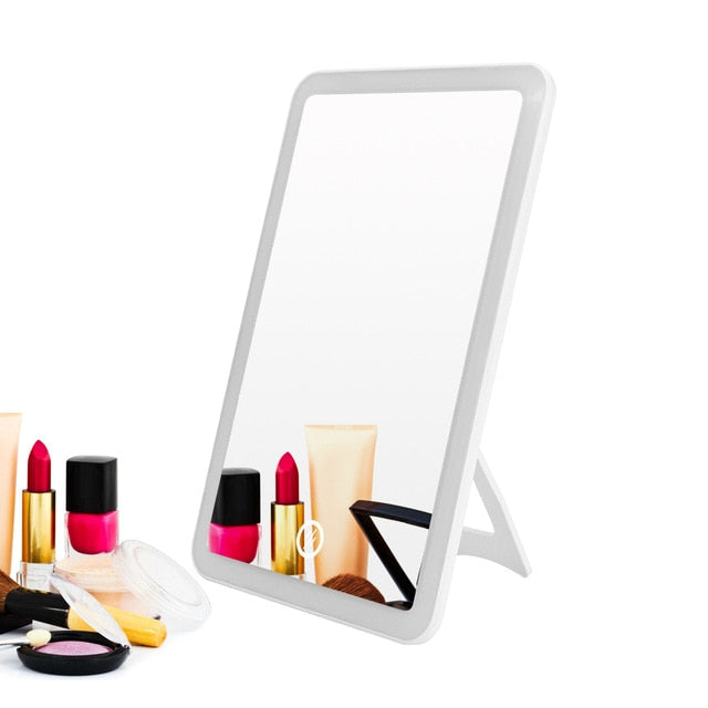 Led light Vanity Touch Screen Makeup Mirror - BranelleX